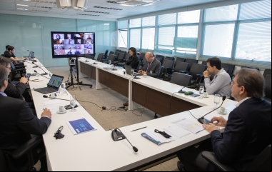 Diretoria da FIESC conhece a plataforma on-line de internacionalização