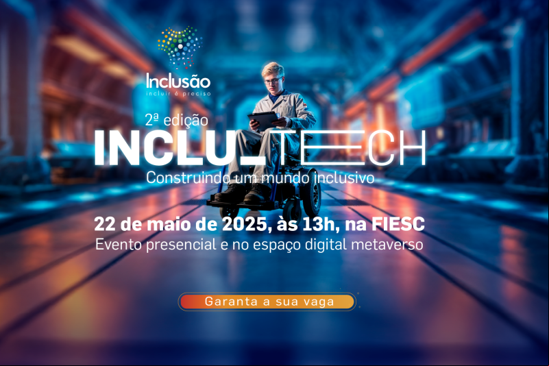 FIESC abre inscrições para evento sobre inclusão de pessoas com deficiência