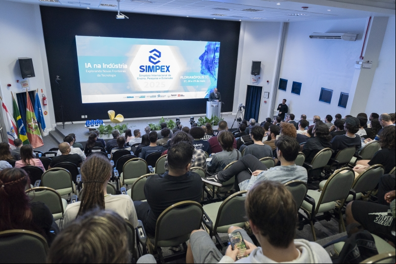 Simpósio do UniSENAI sobre inteligência artificial reúne mais de 1,7 mil participantes
