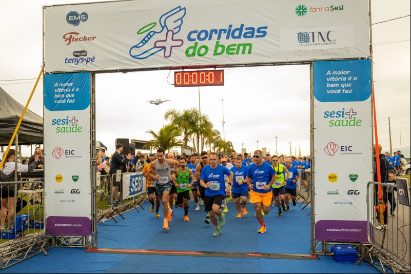 Criciúma sediará terceira etapa do circuito Corridas do Bem neste domingo (1º)